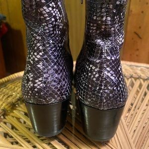 ecco snakeskin boots